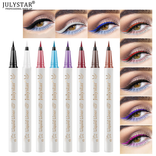 Harajuku Style Soft Tip Color Eyeliner - Waterproof Liquid Pen