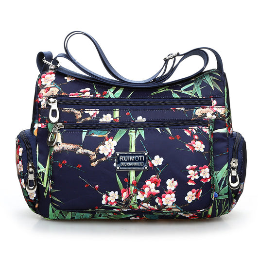 Harajuku Floral Shoulder Bag - Vintage Style Messenger Bag