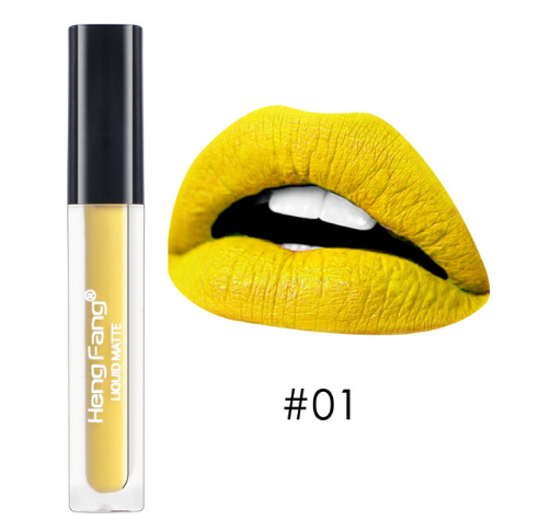 Harajuku Style Long-lasting Waterproof Matte Liquid Lipstick - 20 Colors