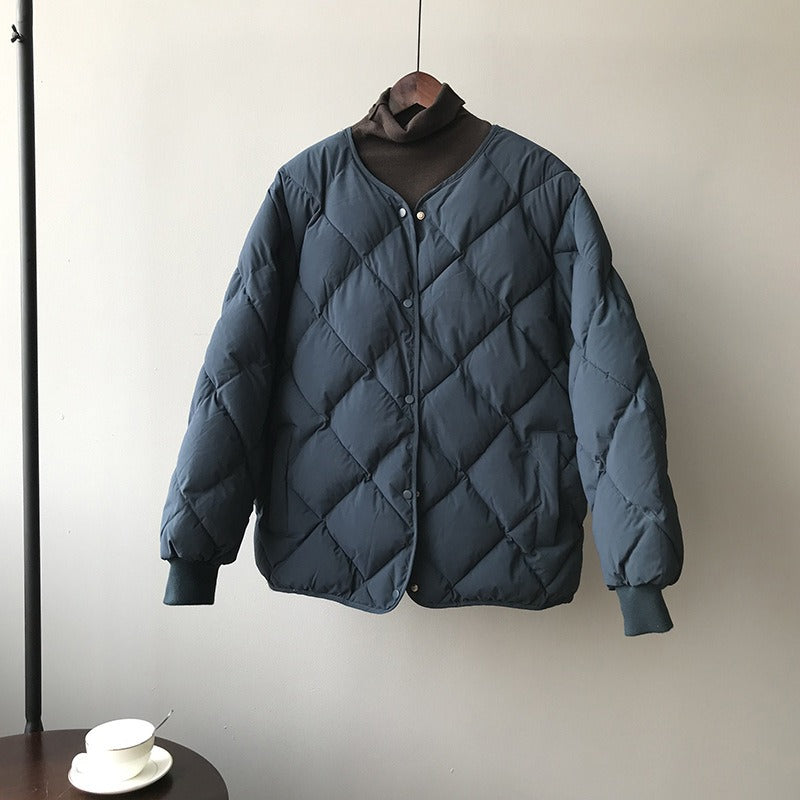 Harajuku Style Warm Cotton Jacket for Women