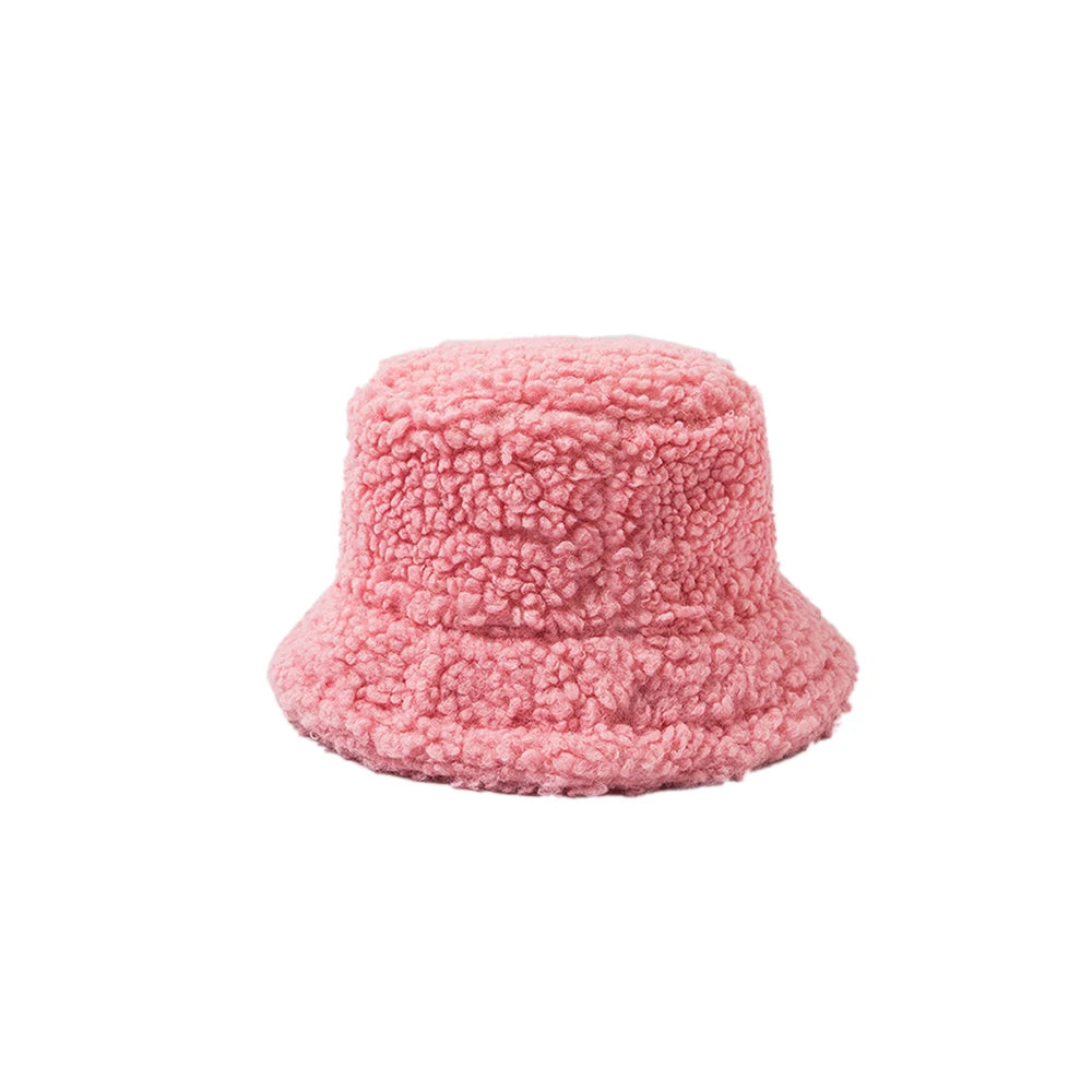 Playful Women's Knit Wool Bucket Hat - Versatile Fisherman Style