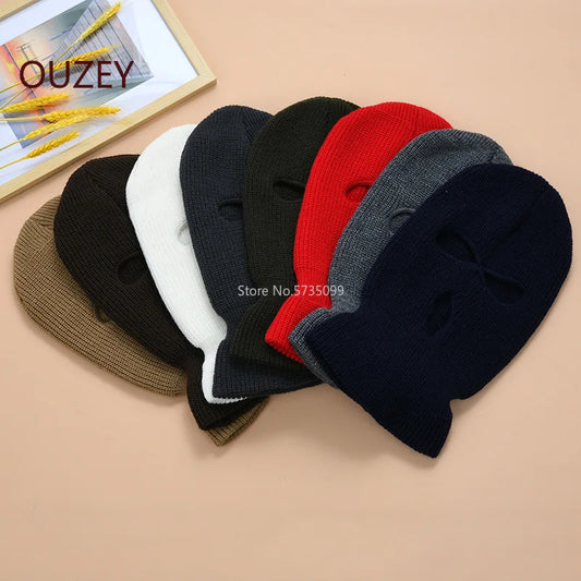 Full Face Cover Mask Balaclava Knit Hat