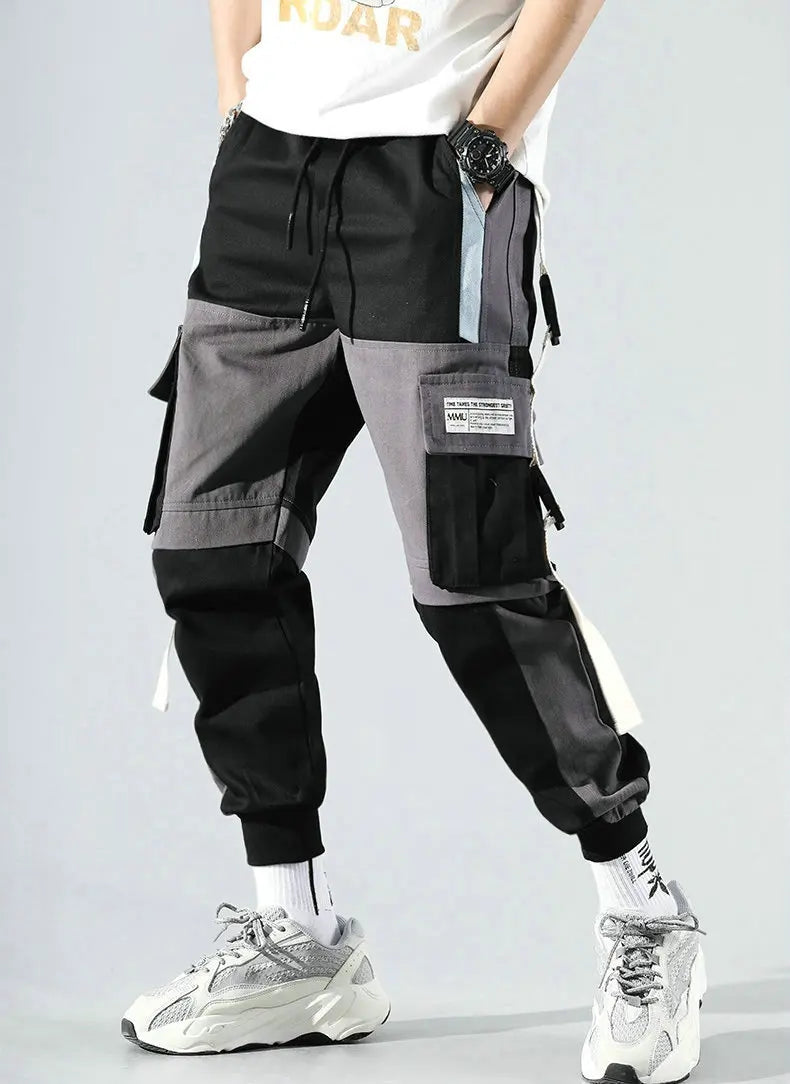 Harajuku Style Men's Multi Pocket Cargo Harem Pants