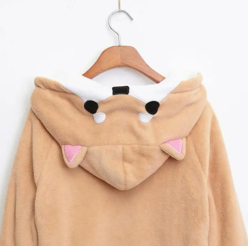 Kawaii Doge Muco Hoodie - Harajuku Style
