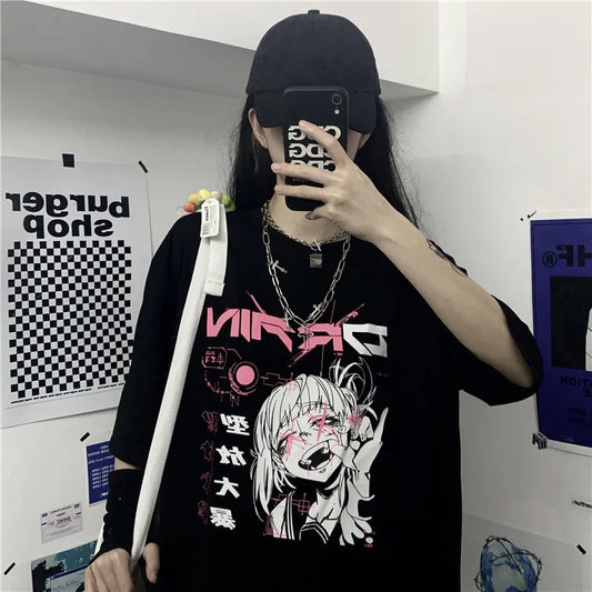 Kawaii Cartoon Harajuku Style Summer Top