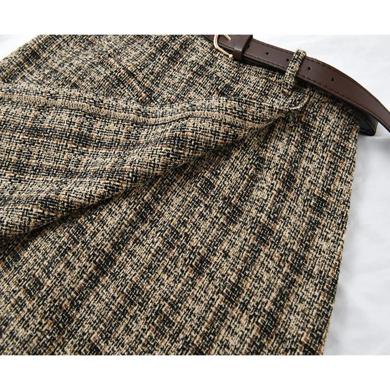 Korean Irregular A-Line Mini Skirt - Harajuku Style