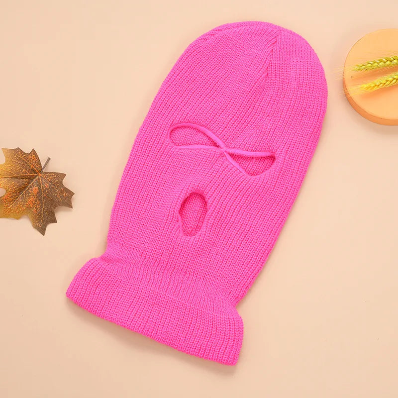 Full Face Cover Mask Balaclava Knit Hat