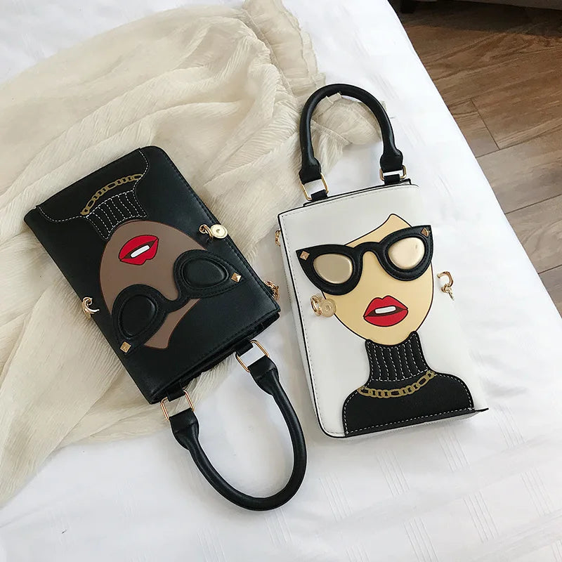 Mini Chain Shoulder Bags - Playful Harajuku Style
