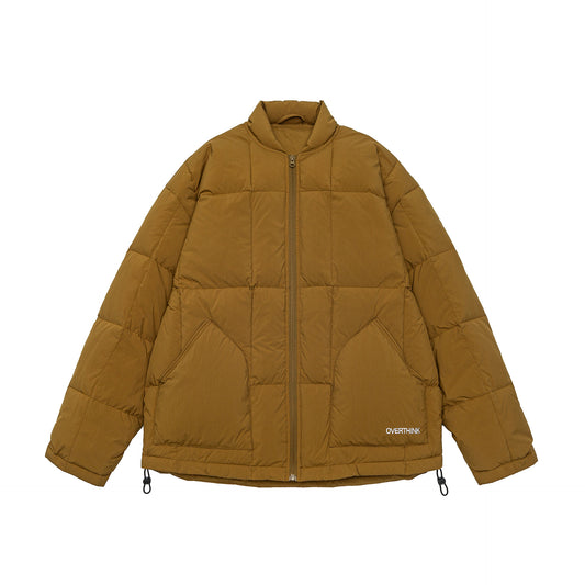 Collar Down Jacket - White Duck Down Retro Warm Winter Coat