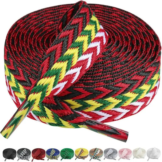 Thick Flat Sneaker Shoelaces 1.5cm