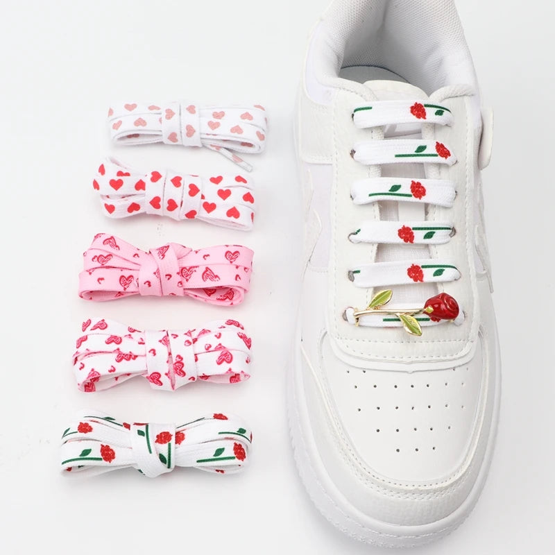 Love Flat Shoelaces for Couples