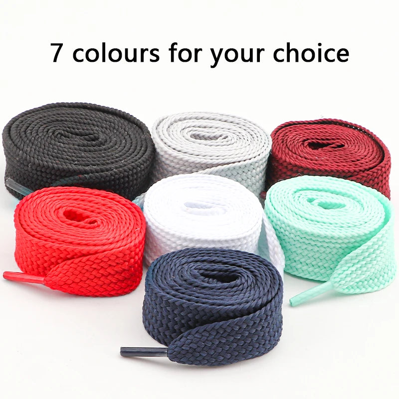 Extra Wide Fashion Shoelaces for Sneakers