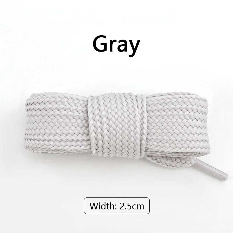 Extra Wide Fashion Shoelaces for Sneakers