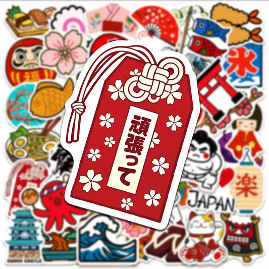 Japanese Style Traditional Culture Stickers