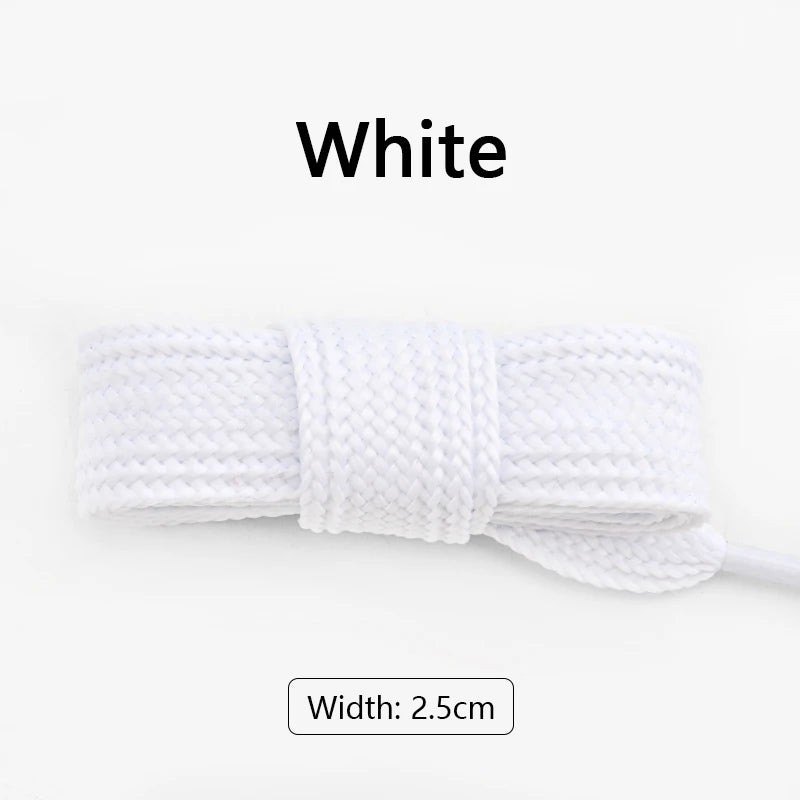 Extra Wide Fashion Shoelaces for Sneakers
