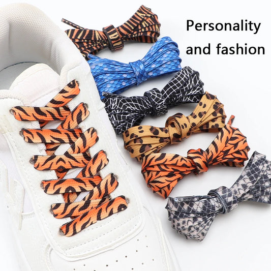Animal Pattern Shoelaces for Sneakers