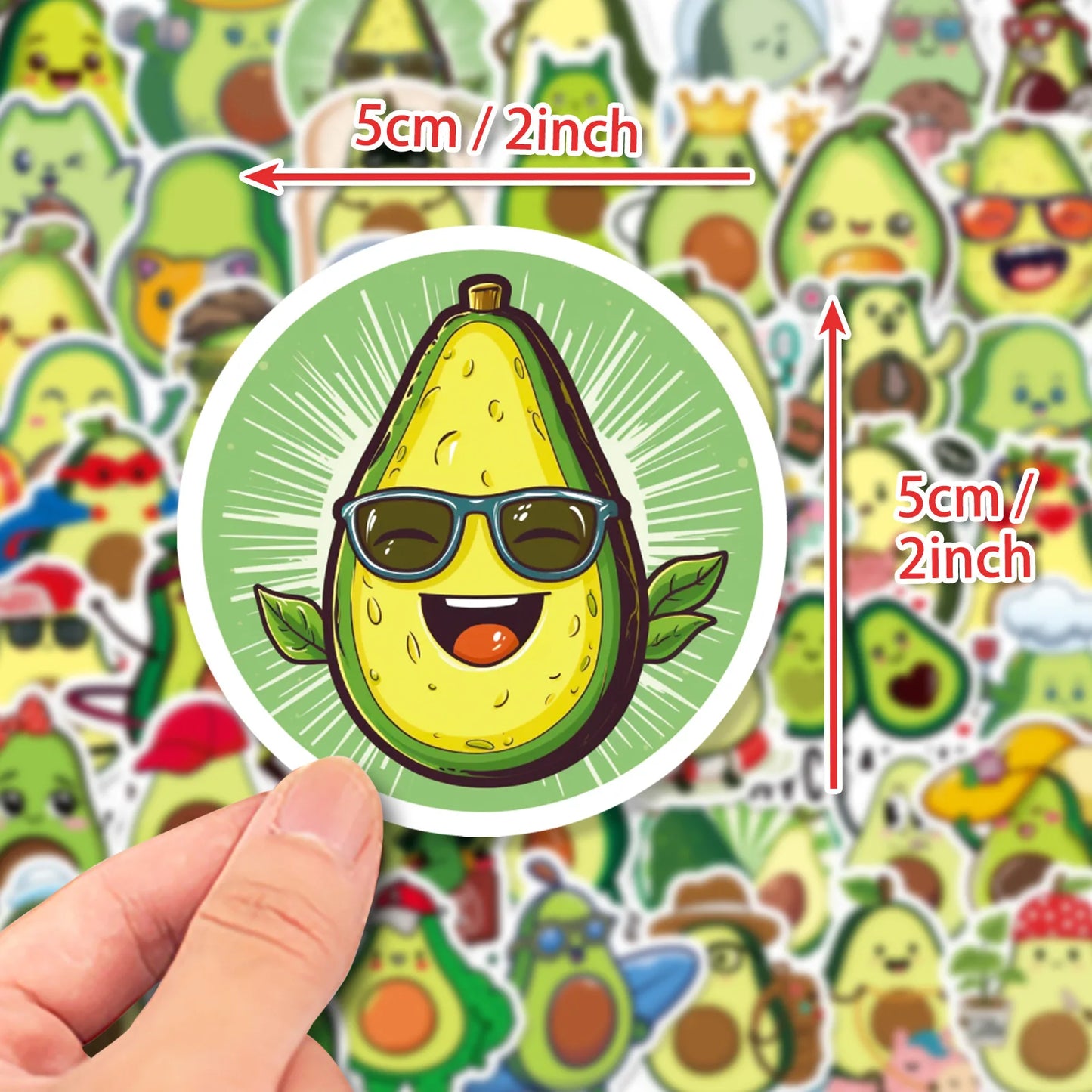 Funny Meme Avocado Stickers