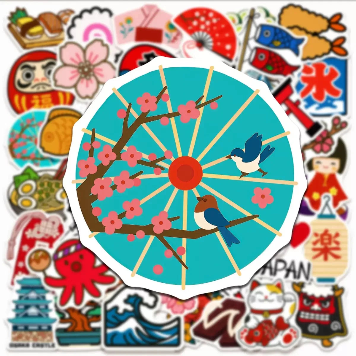 Japanese Style Traditional Culture Stickers
