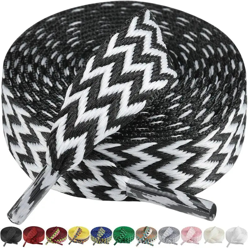 Thick Flat Sneaker Shoelaces 1.5cm
