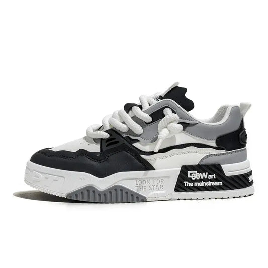 Skate Shoes - Non Slip Casual Lace Up Sneakers