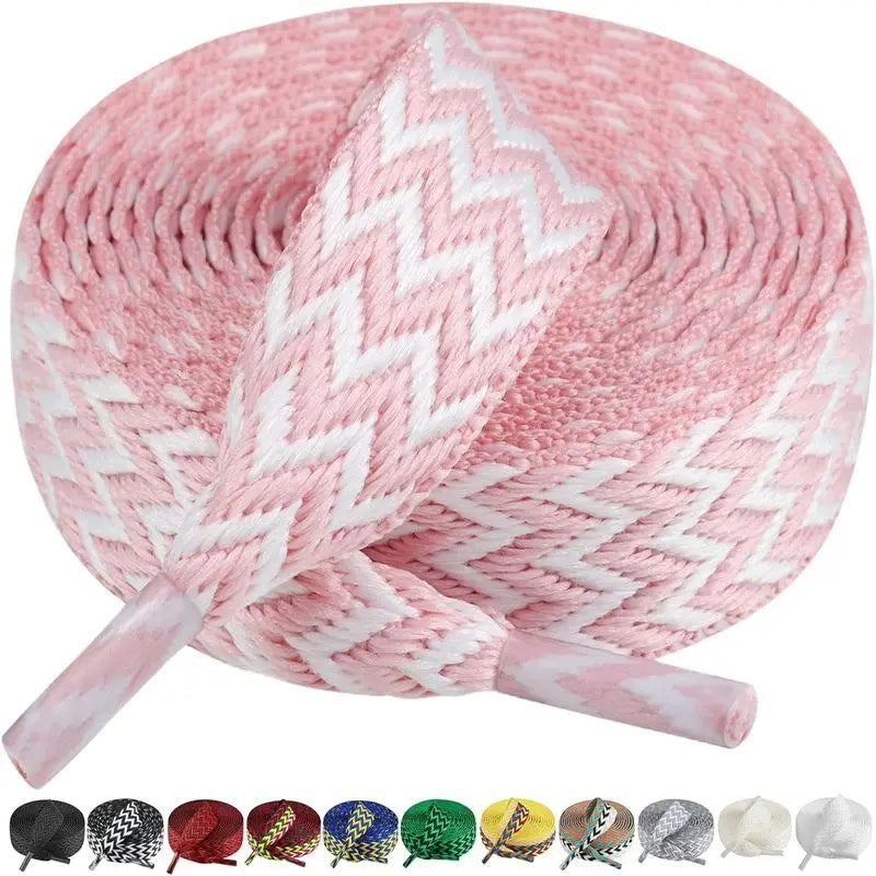 Thick Flat Sneaker Shoelaces 1.5cm