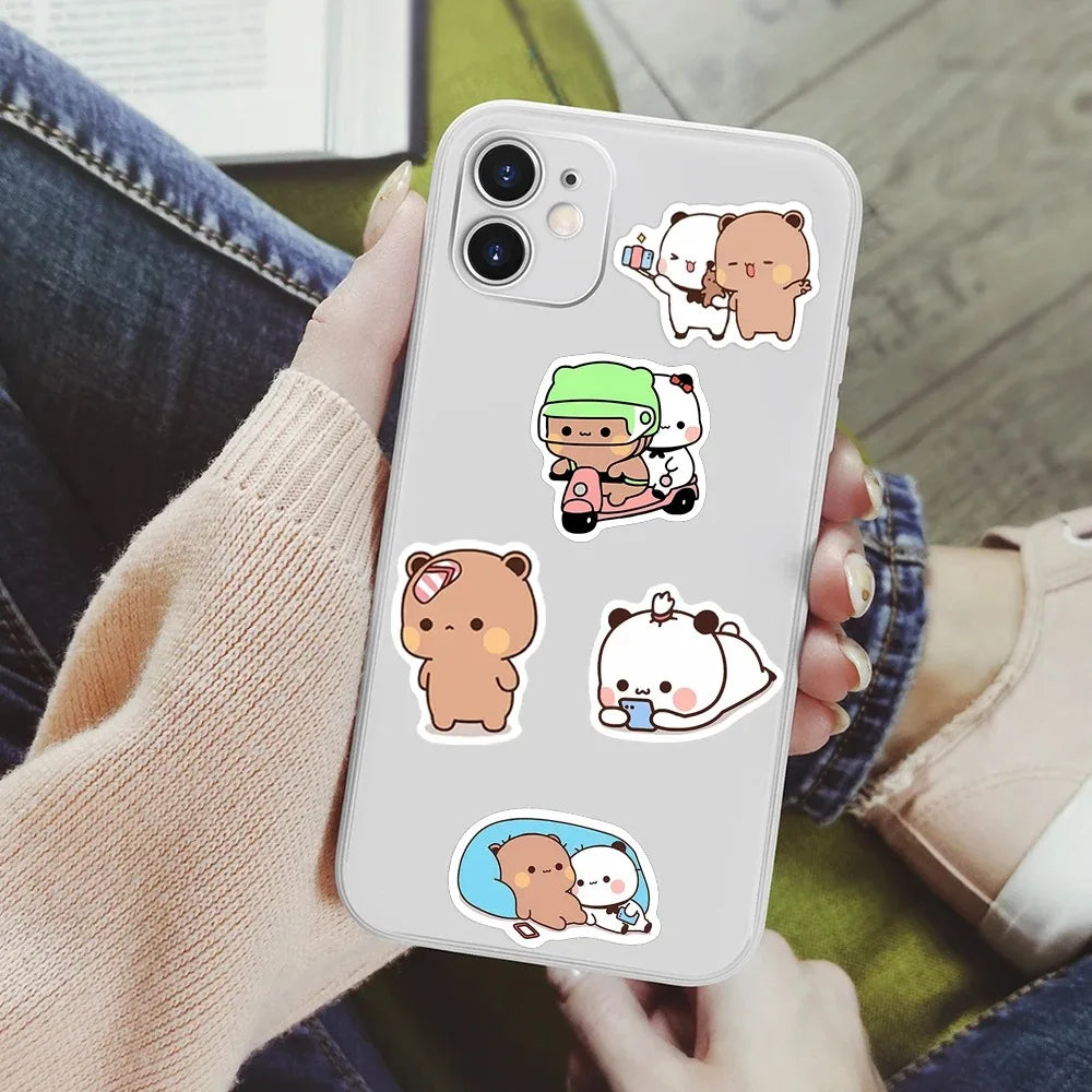 50 Sheets of Cute Panda Stickers