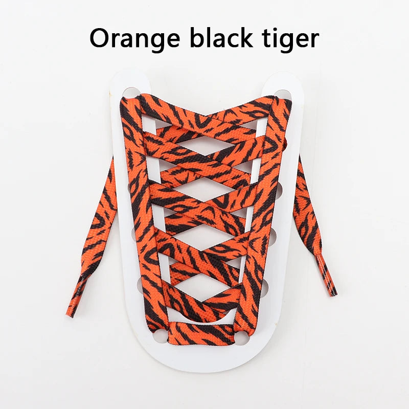 Animal Pattern Shoelaces for Sneakers
