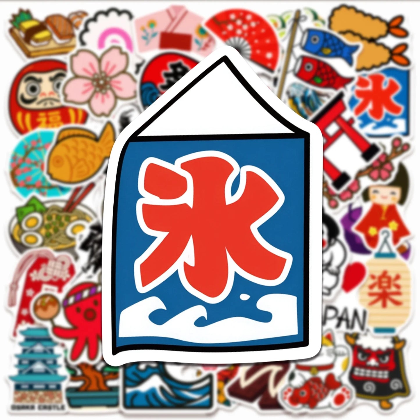 Japanese Style Traditional Culture Stickers