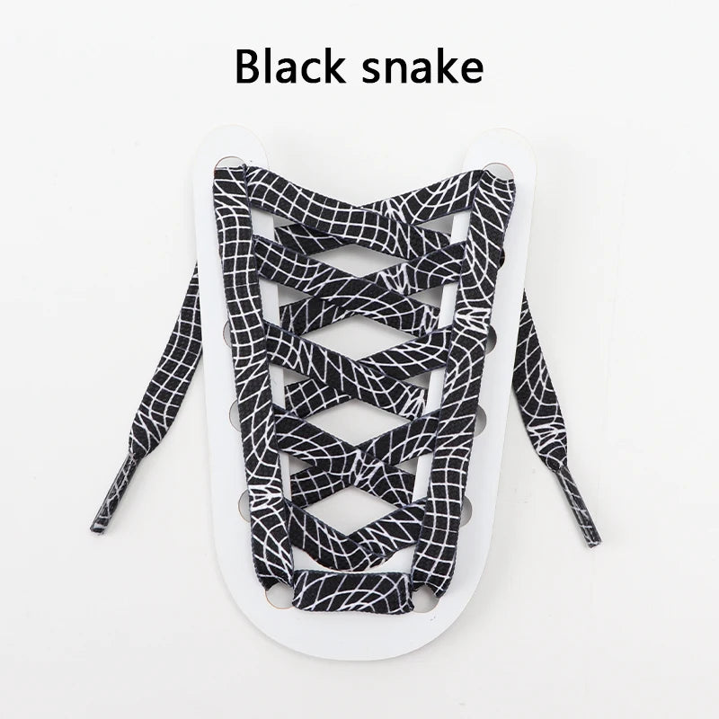 Animal Pattern Shoelaces for Sneakers