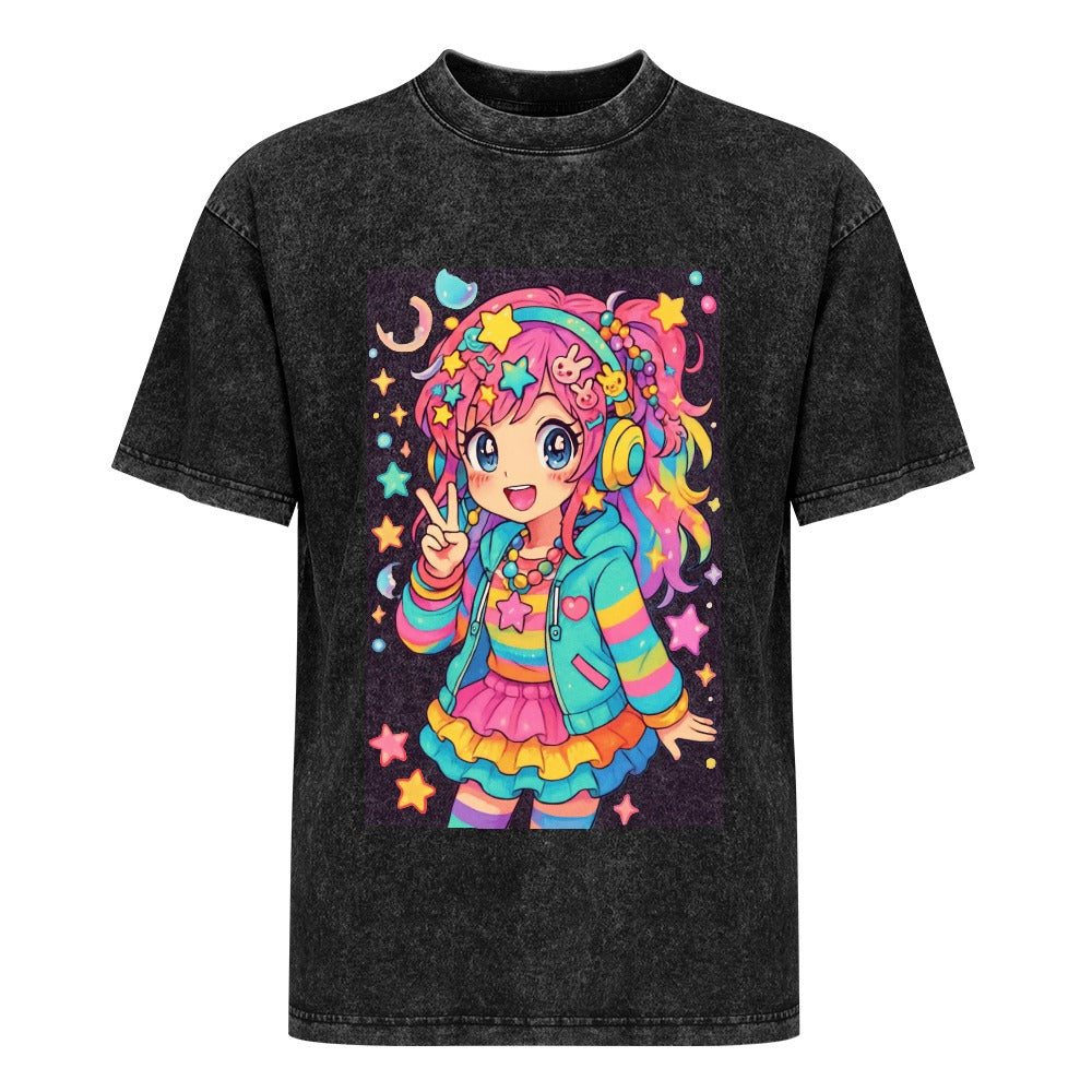 Cute Anime Kawaii Harajuku Girl T-Shirt