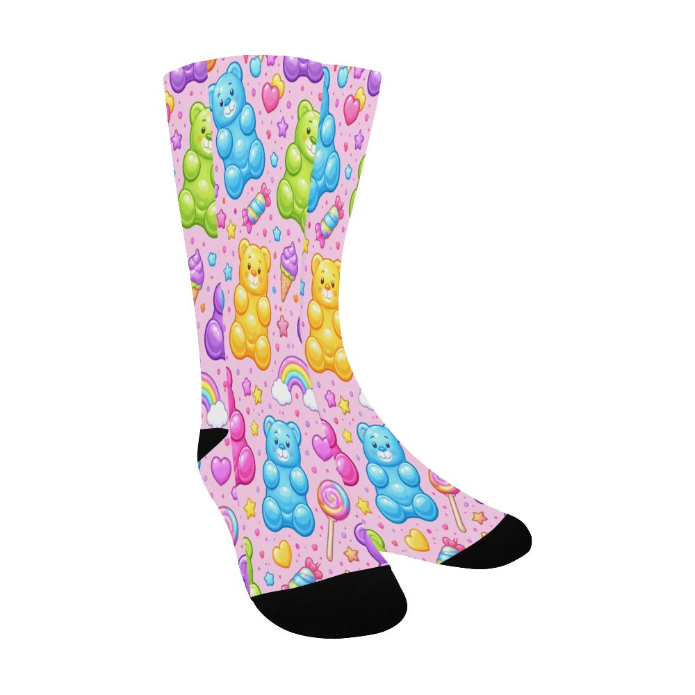 Gummy Bear Rainbow Harajuku Custom Socks