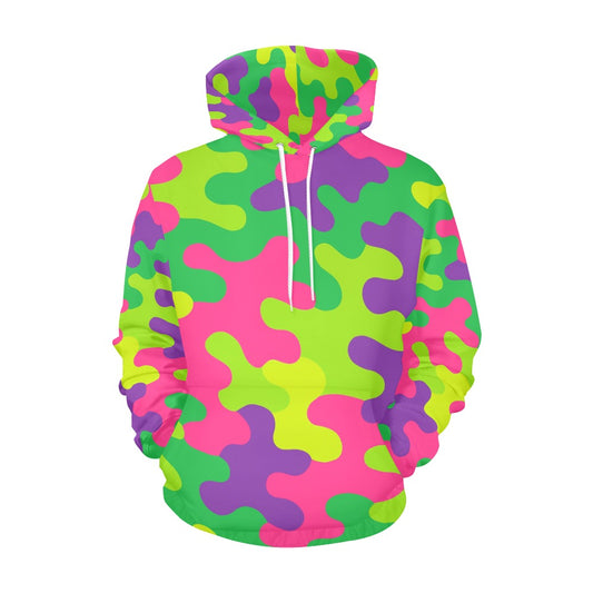 Harajuku Rainbow Camo Women's Hoodie