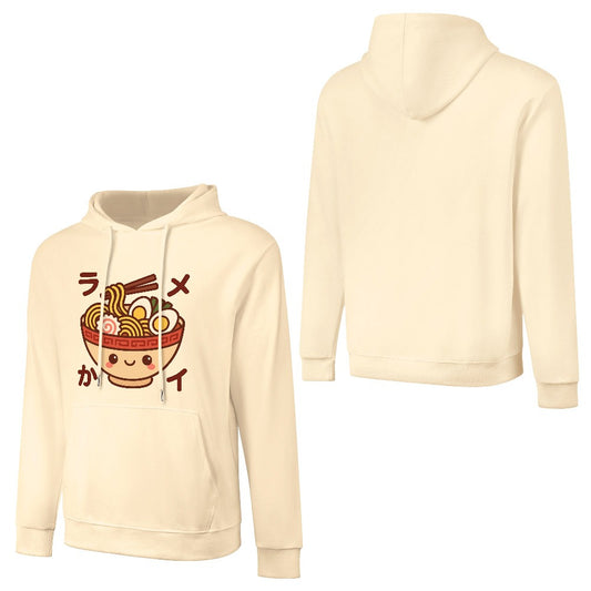Kawaii Ramen Bowl Pure Cotton Hoodie Sweater