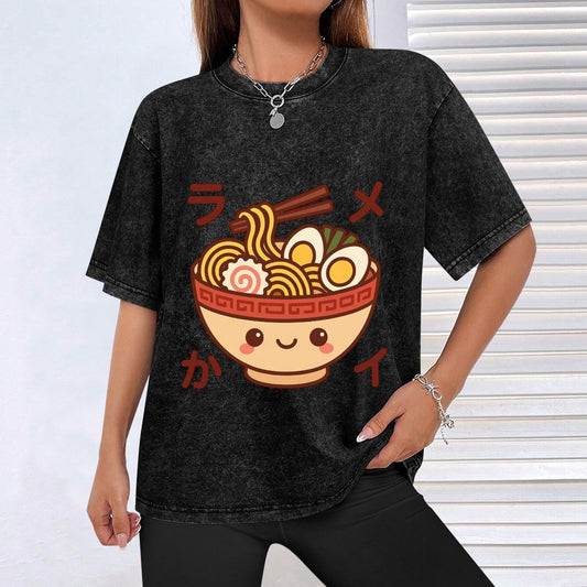 Kawaii Ramen Bowl Vintage T-Shirt