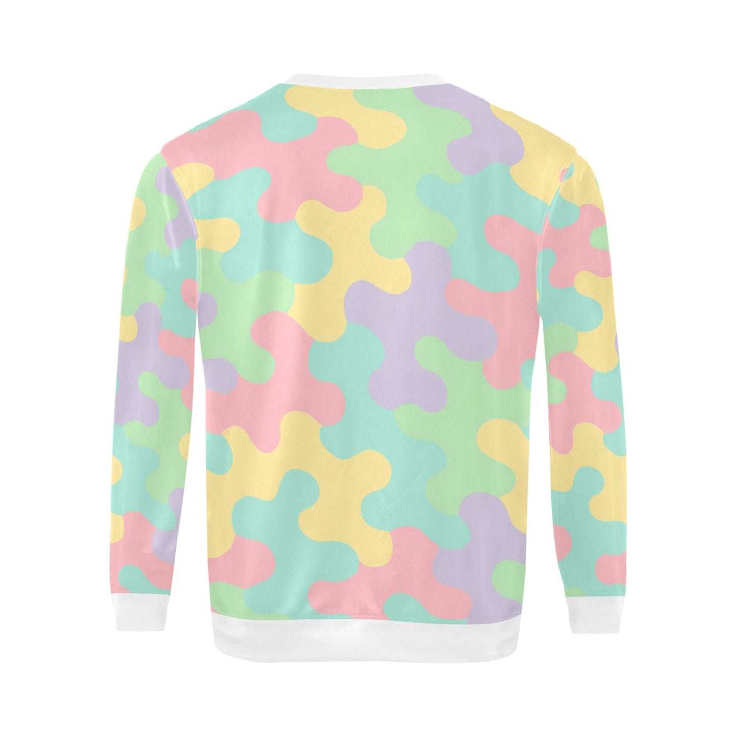 Harajuku Pastel Rainbow Camo Sweatshirt