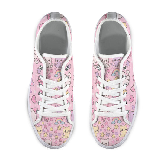 Kawaii Harajuku Low Top Women's Shoes