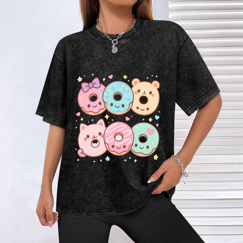 Kawaii Donut Pack Half Dozen T-Shirt