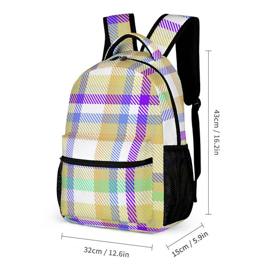 Pastel Backpack Bag Three-Piece Set Combination