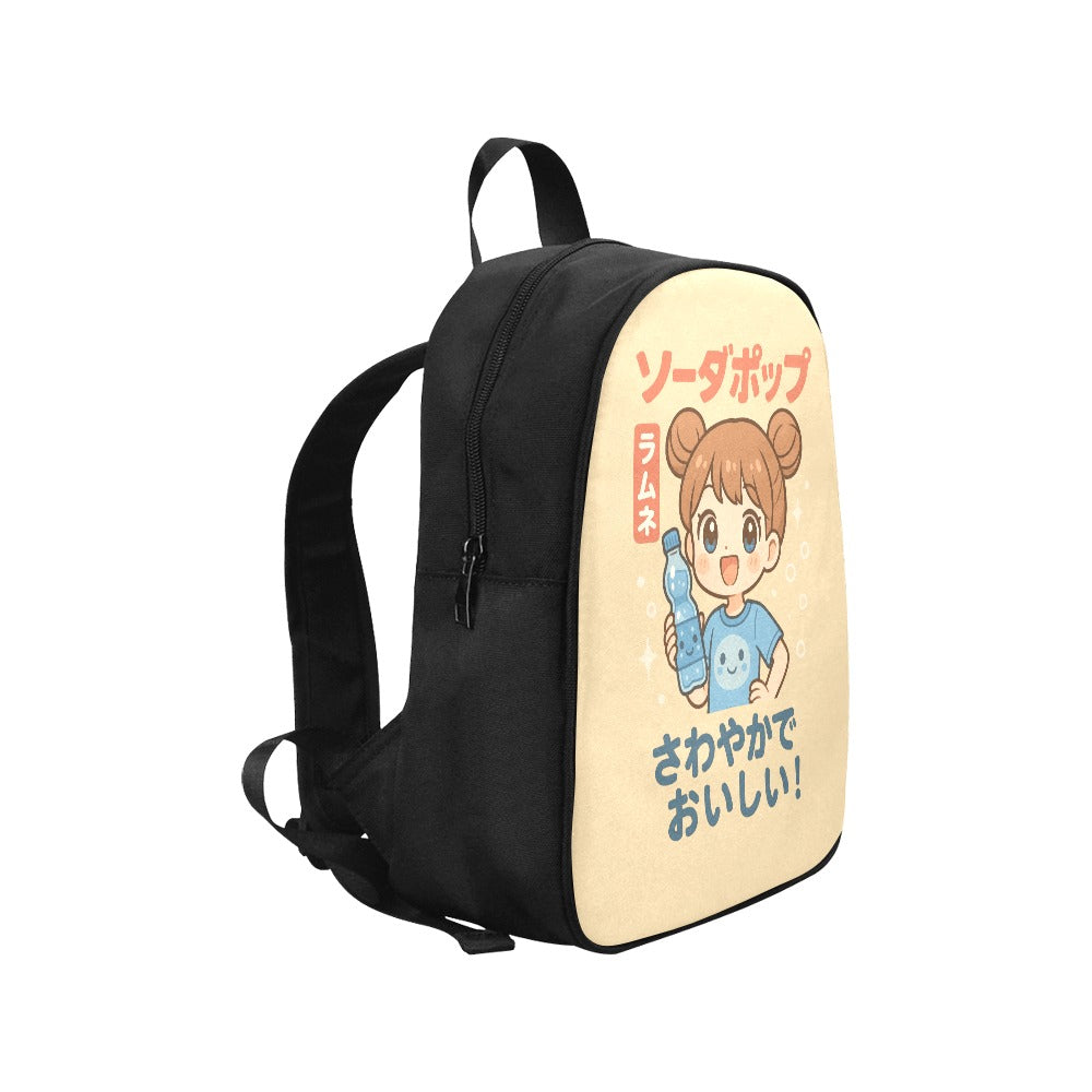 Japanese Kawaii Water Girl Canvas Backpack