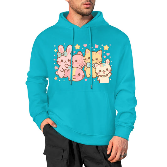 Harajuku Legends Group Photo Pure Cotton Hoodie