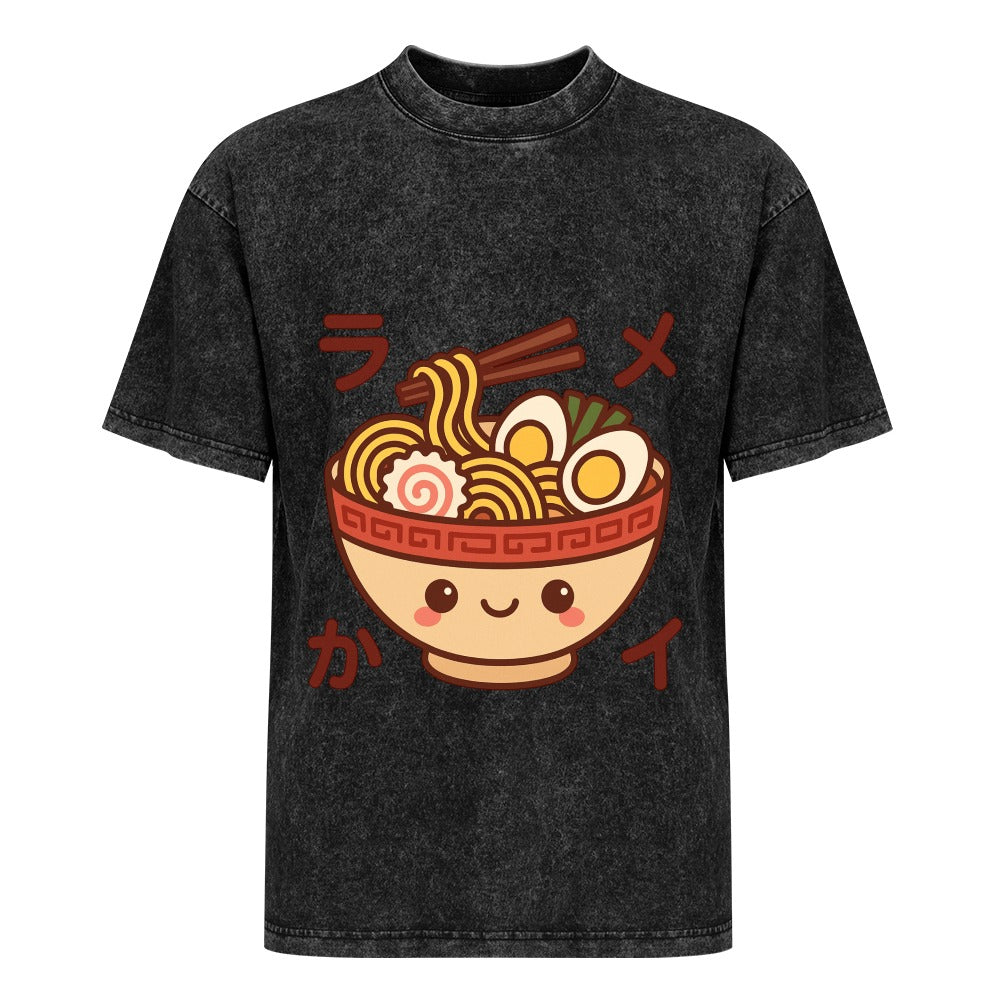 Kawaii Ramen Bowl Vintage T-Shirt