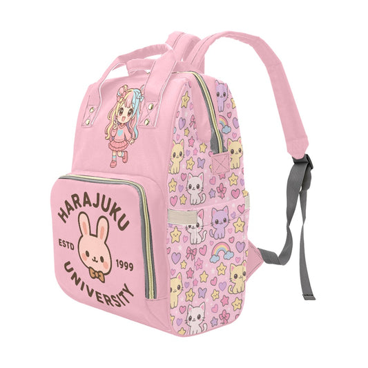 Harajuku University Multi-Function Backpack