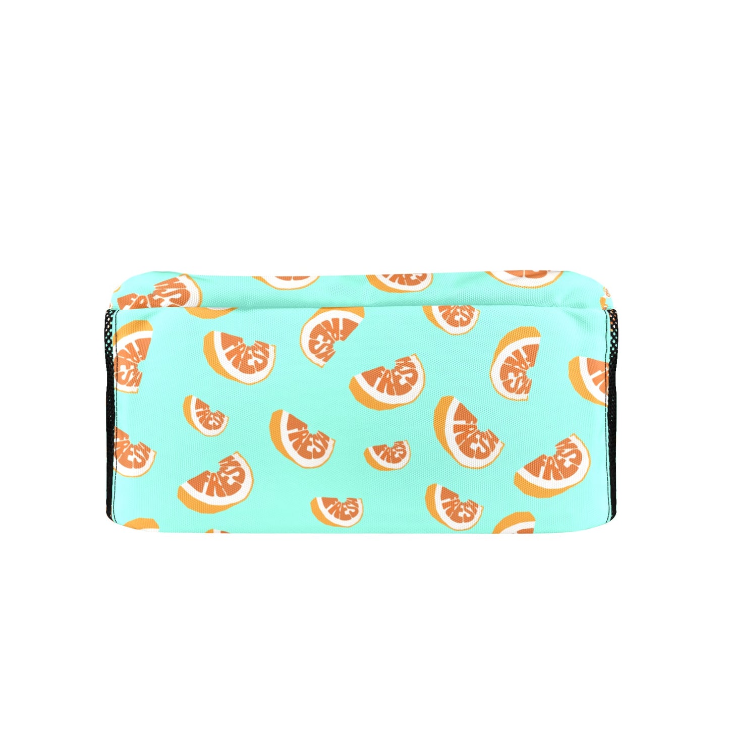 Grapefruit Pattern Sports Backpack - Aqua Blue
