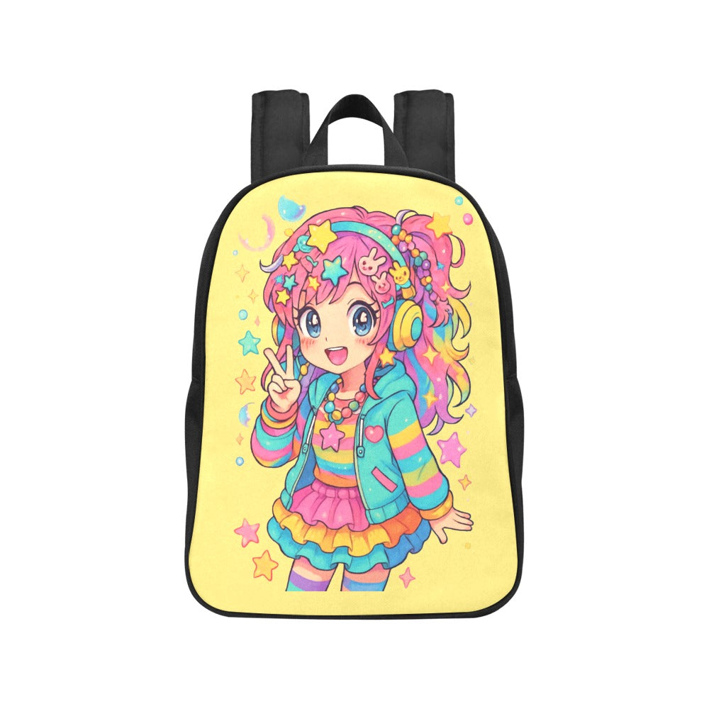 Harajuku Kawaii Cute Anime Girl Canvas Backpack