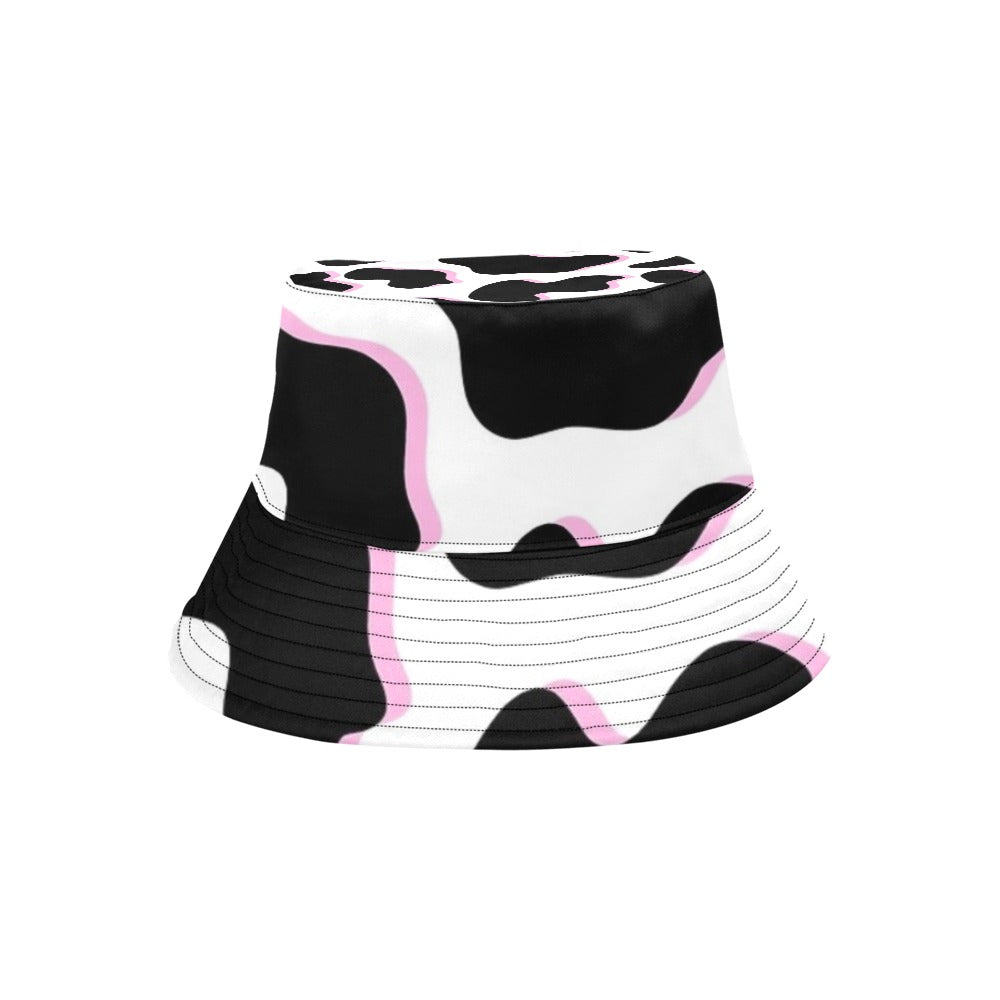 Harajuku Cow Pattern Men's Bucket Hat