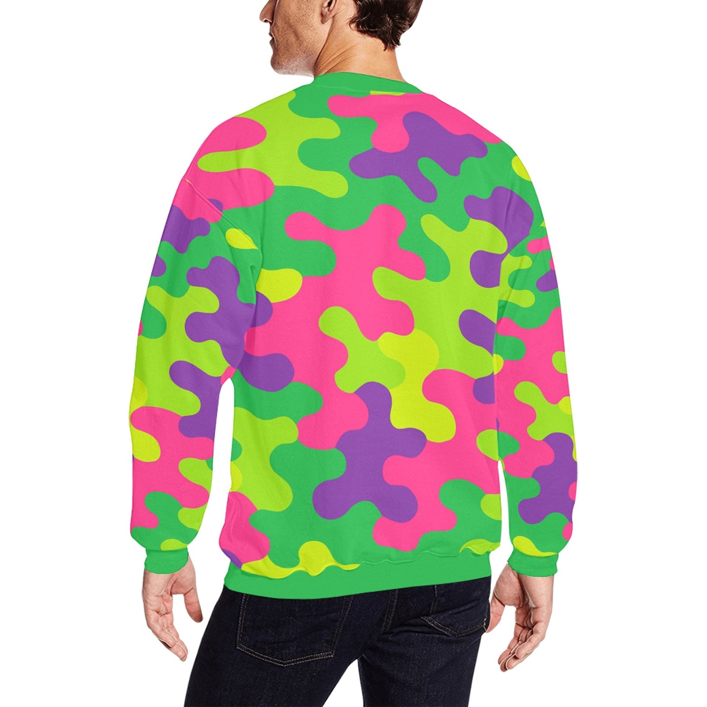 Harajuku Rainbow Camo Sweatshirt
