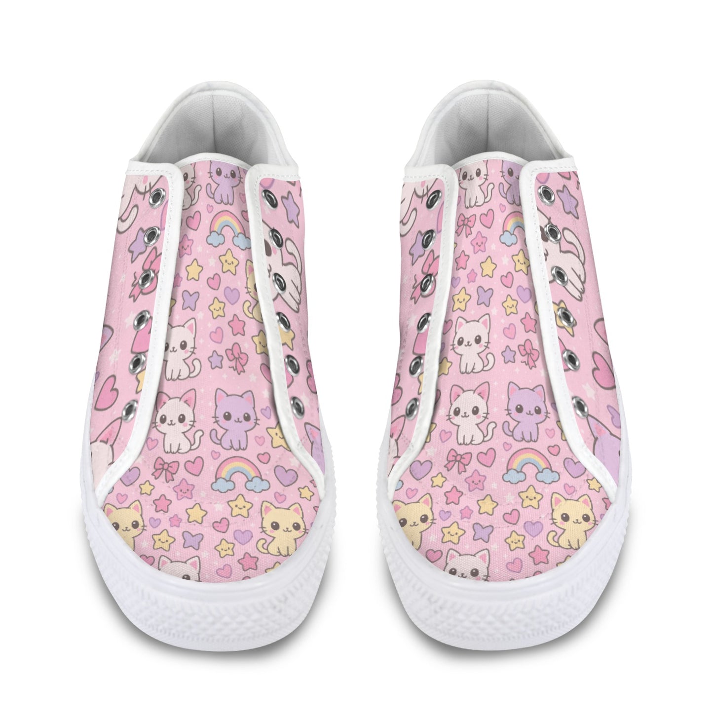 Kawaii Harajuku Low Top Women's Shoes