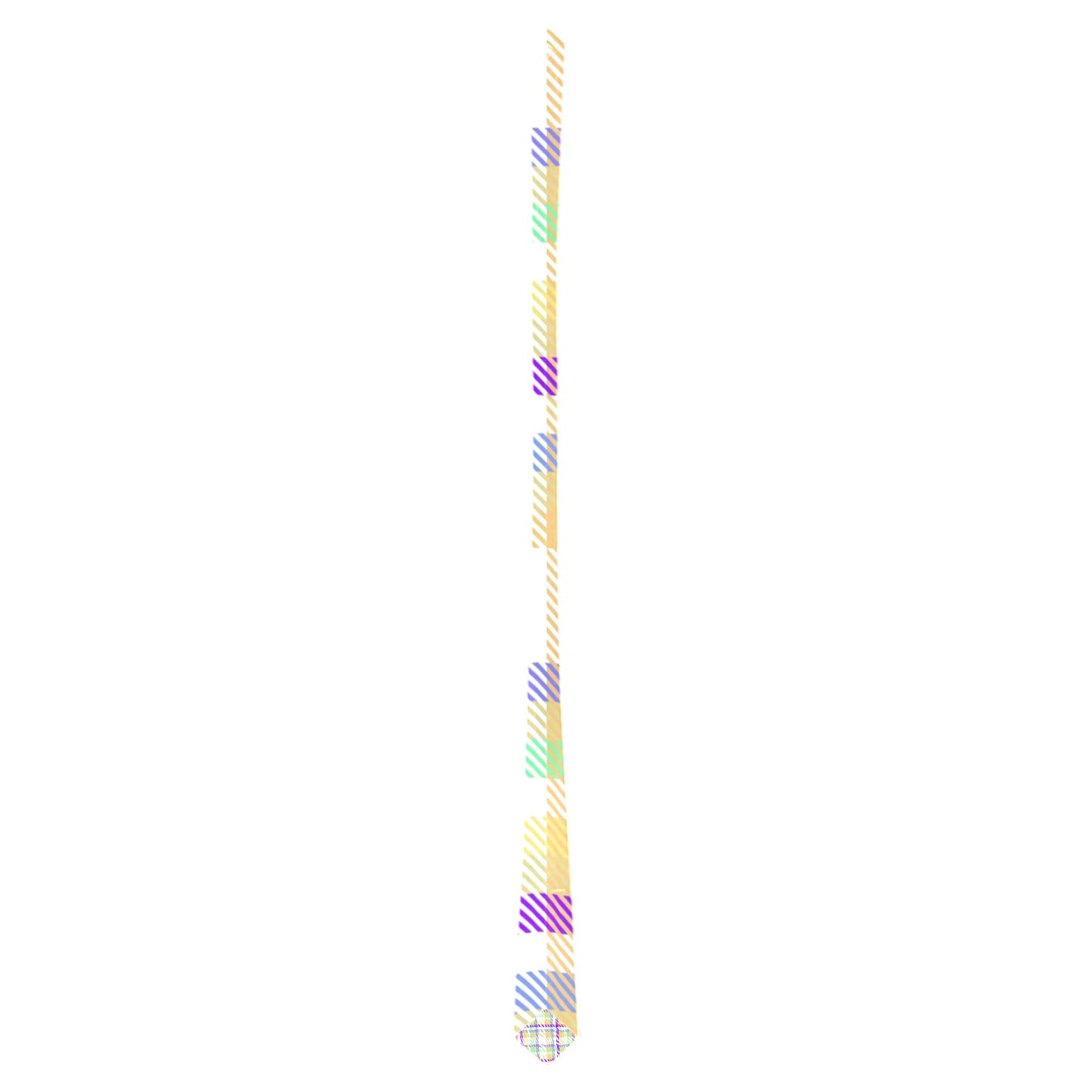 Custom Peekaboo Necktie - Pastel Plaid