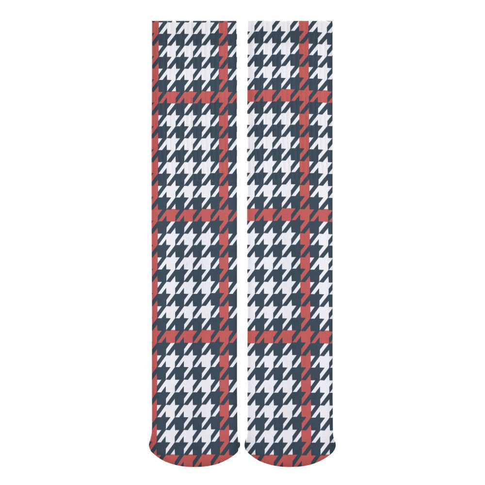 Plaid Breathable Stockings