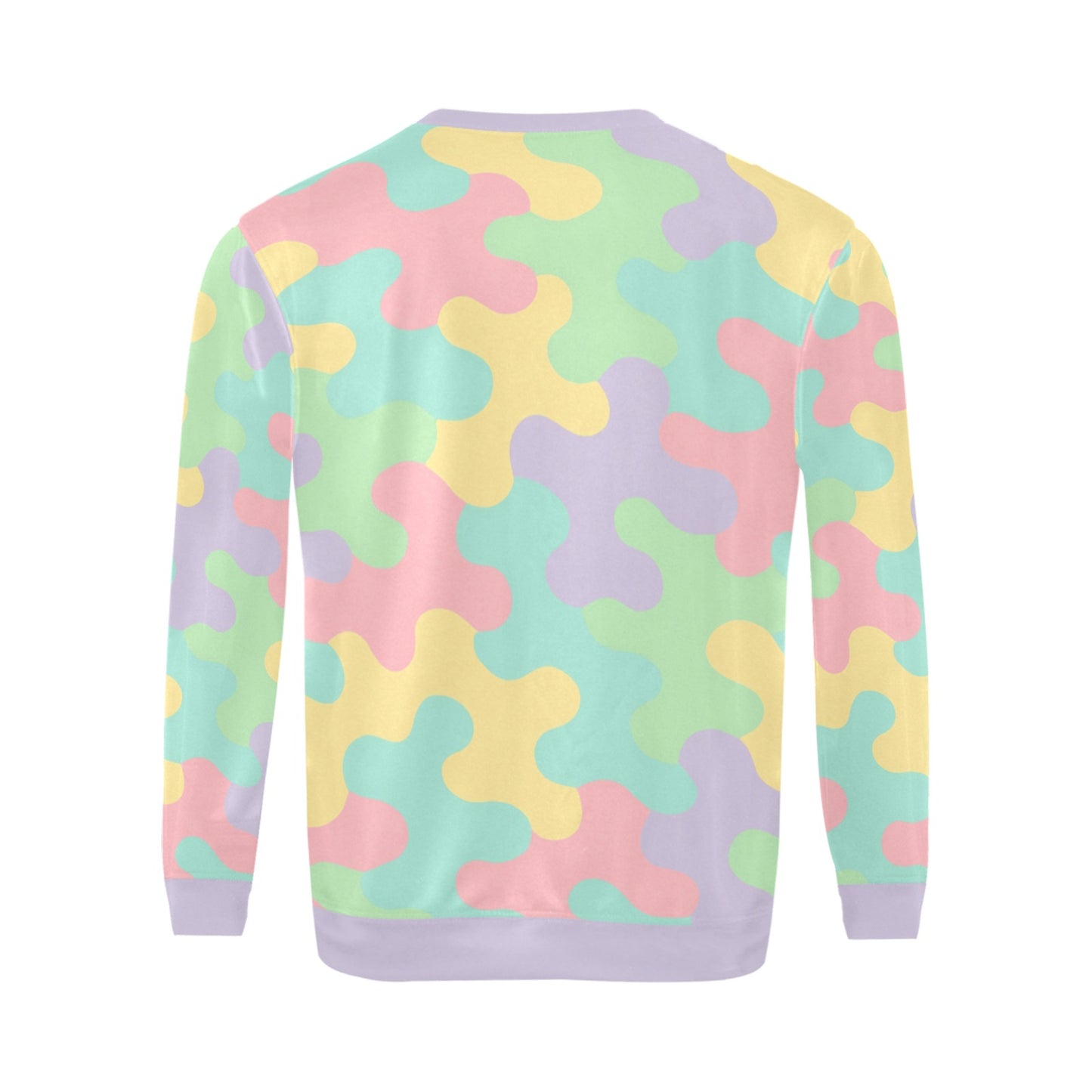 Harajuku Pastel Rainbow Camo Sweatshirt